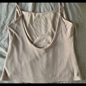 Tan crop top